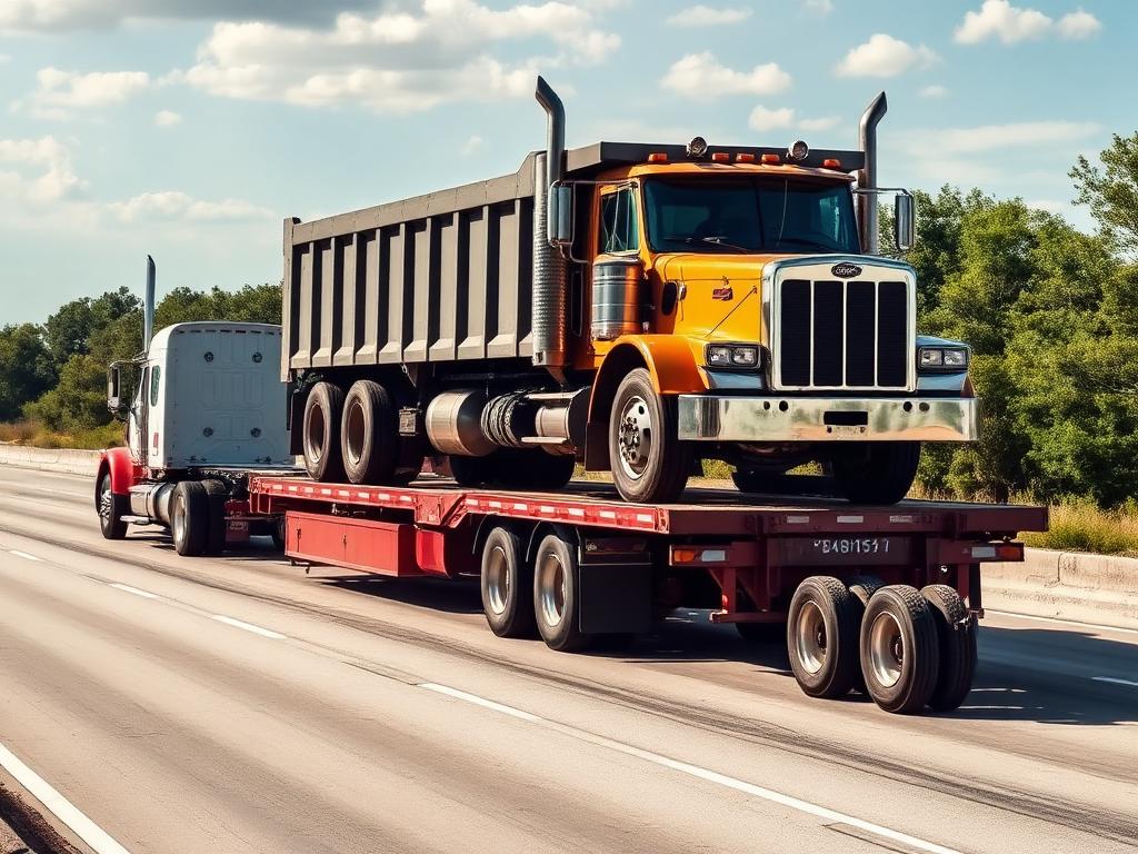 Heavy duty commercial truck and fleet transport carrier