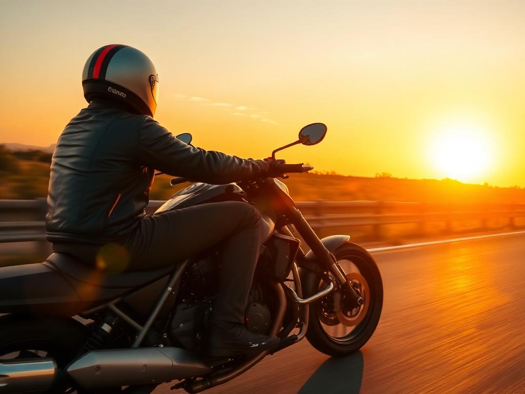 Motorcycle transport in secure enclosed trailer